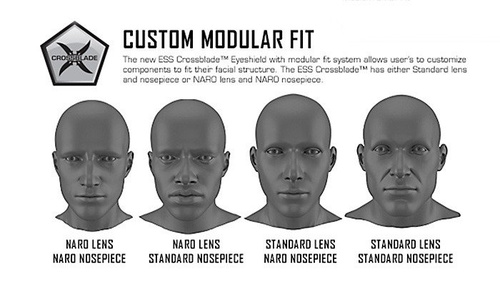ESS - Crossblade Standard Lens - Clear - 102-189-004