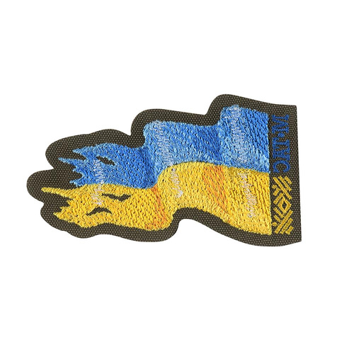 M-Tac - Ukraine Flag Patch - Embroidery - Cordura 500D - Left - Ranger Green - 51298023