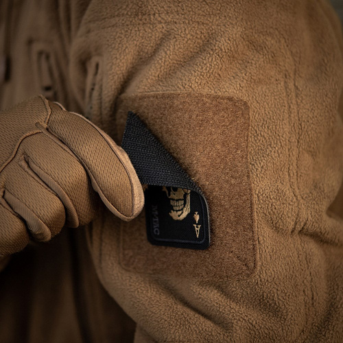 M-Tac - Moralaufnäher Patch Face of War - Cordura - Schwarz/Orange - 51389035
