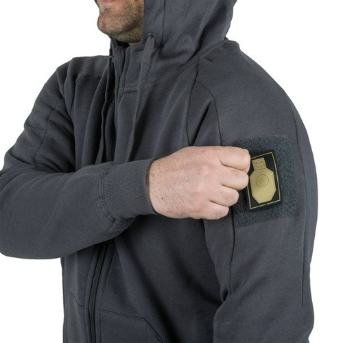 Helikon - Urban Tactical Hoodie Lite - FullZip - Gray - BL-ULF-CB-19