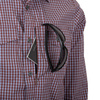 Helikon - Shirt Covert Concealed Carry - Foggy Grey Plaid - KO-CCC-CB-PC