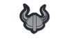 101 Inc. - Naszywka 3D - Viking Helmet - Szary