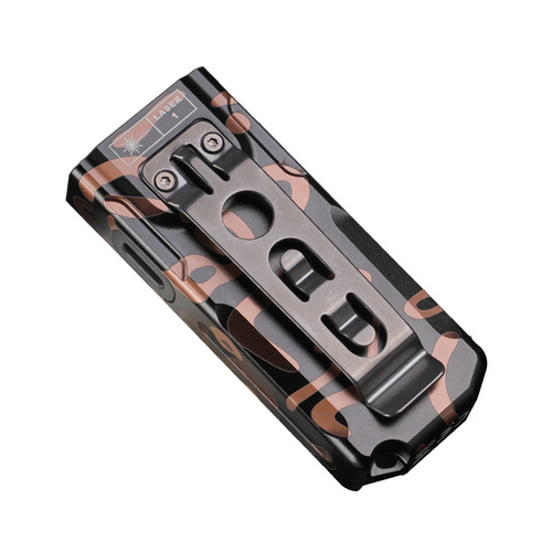 Fenix - Keychain Flashlight E06R - 700 lm - UV/Laser - USB-C - Magnet - Graffiti - E06RGF