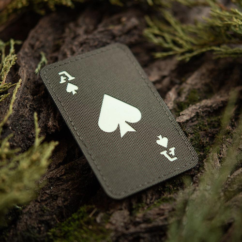 M-Tac - Patch - Ace of Spades - Ranger Green / Fluorescent - 51109239