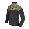 Helikon - Sweatshirt Fleece Infantry - Black/PL Woodland - BL-INF-HF-17