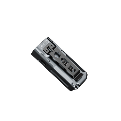 Fenix - Latarka brelok E06R - 700 lm - UV/Laser - USB-C - Magnes - Szary - E06R.12111