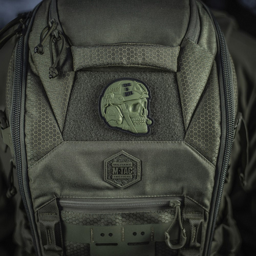 M-Tac - War is Hell patch - PVC 3D - Olive - 51328001