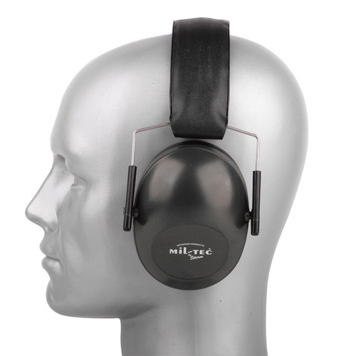 Mil-Tec - Pasive earmuffs - Black - 16242002