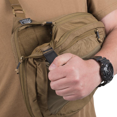 Helikon - Plecak EDC Sling - 6,5 L - Cordura - Czarny - PL-ESB-CD-01