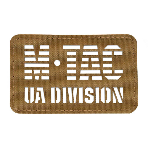 M-Tac - Naszywka UA Division - Cordura 500D - Coyote - 51144299