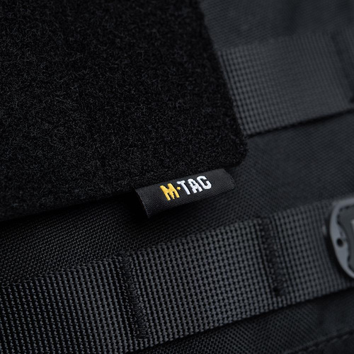 M-Tac - Panel na naszywki na MOLLE - 80 x 135 mm - Czarny - 10122002