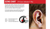 SureFire - Zatyczki do uszu EarPro EP4 Sonic Defenders Plus - Czarny - EP4-BK-MPR