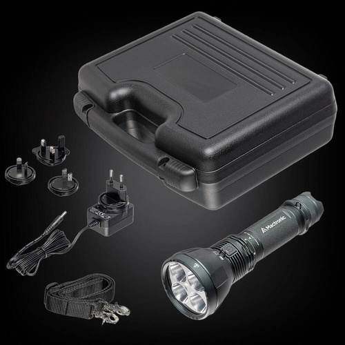 Mactronic - Latarka szperacz Blitz K12 - 11600 lm  - Czarny - THS0011