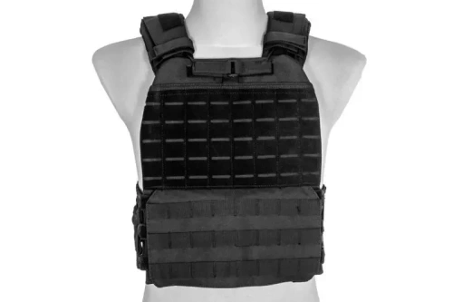GFC Tactical - Taktische Weste Plattenträger - Laserschnitt - Schwarz - GFT-18-028656