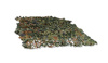 Mil-Tec - Siatka maskująca - 3 x 2,4 m - Flecktarn - 14462021