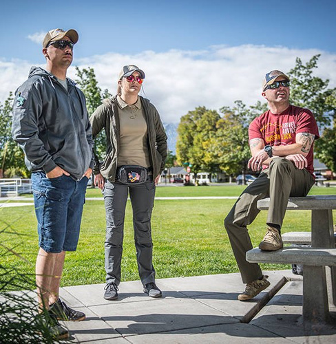 Helikon - Women's Urban Tactical Pants - Ripstop - Khaki - SP-UTW-PR-13