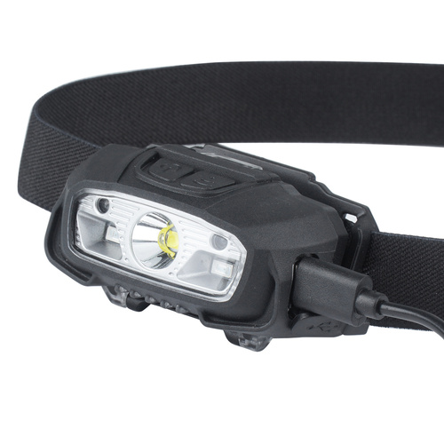 Mil-Tec - Latarka czołowa GC220 - 220 lm - Czarna - 15172300
