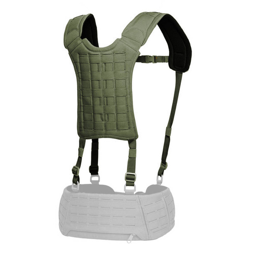 Templars Gear - H-Harness 4-point Tactical Suspenders - MOLLE - Ranger Green - TG-H-HAR-4-RG 