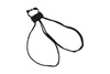 ESP - Textile Einweghandschellen - 5 Stück - Schwarz - HT-01-B