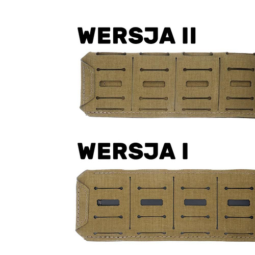Bajonett - SUPPRESSOR Taktischer Gürtel mit MOLLE-Overlay - AustriAlpin COBRA ProStyle 18kN - 44 mm - Schwarz