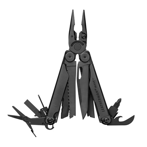 Leatherman - Multitool Wave Plus - Schwarz - 832526
