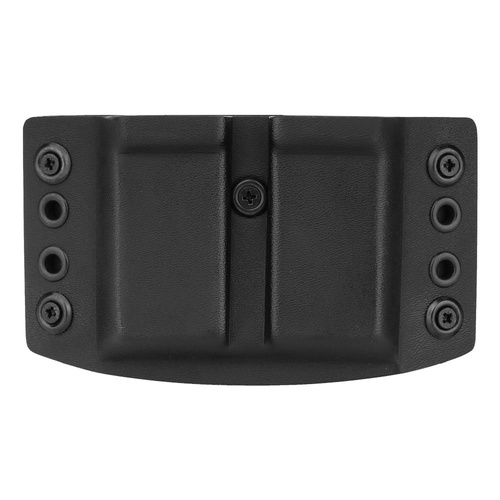 DOUBLETAP GEAR - OWB Kydex Doppelmagazinhalter für CZ Shadow, Walther P99 - Schwarz