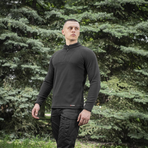 M-Tac - Polar wojskowy Delta Polartec Kartigan Raglan - Black - 70022002