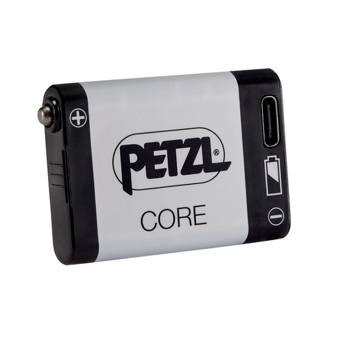 Petzl - Rechargeable Battery Li-Ion CORE 2 for Hybrid Flashlights - 1250 mAh - USB-C - E099EB00