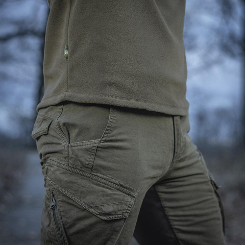 M-Tac - Military Fleece Delta Polartec Cardigan Raglan - Dark Olive - 70022048
