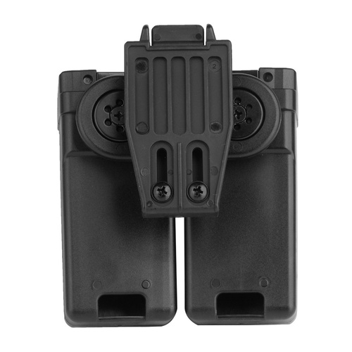 ESP - Double Magazine Holder for CZ Scorpion EVO - UBC-05 Belt Mount - Black - MH-MH-54-EVO