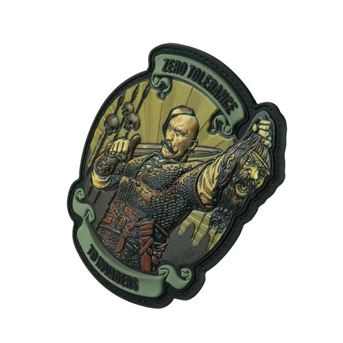 M-Tac - Naszywka Zero Tolerance - PVC - Oliwkowy - 51348043
