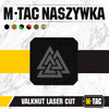 M-Tac - Laser cut Valknut square patch - Black / Grey - 51162211