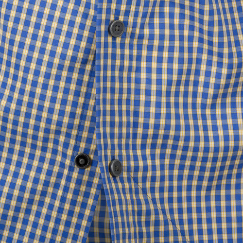Helikon - Covert Concealed Carry Short Sleeve Shirt - KO-CCS-CB-C4 	Royal Blue Checkered -  