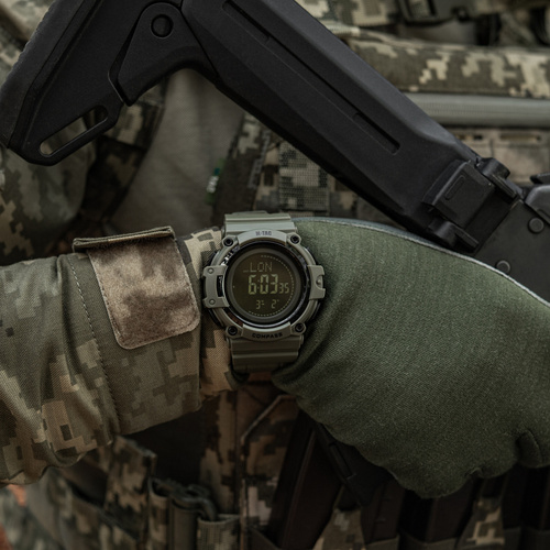 M-Tac - Taktische Uhr mit Kompass 2233 - Ranger Green - 50010001