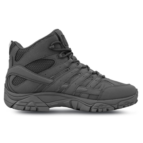 Merrell - Buty wojskowe Moab 2 Mid - Wodoodporne - Czarny - J15853