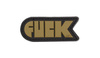 101 Inc. - 3D-Aufnäher - F*ck - OD Grün - 444130-5138
