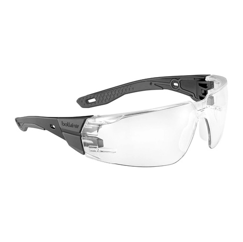 Bolle Safety - Schutzbrille RUSH+ 2.0 - EN ISO 16321-1 - Hydrophob - HD - RUSPMN13E