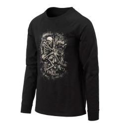 Helikon - Koszulka z długim rękawem Fight to the grave - Czarna - TS-TTG-CO-01
