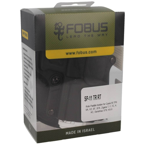Fobus - Holster für Canik, Tisas, Sarsilmaz - Roto Flipper - Rechts - Schwarz - SP-11 TR RT