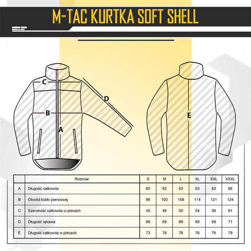 M-Tac - Softshell z podpinką - Olive - MTC-SJWL-OD