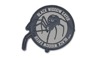 101 Inc. - Naszywka 3D - Black Widdow Eater - Szary