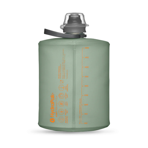HydraPak - Weiche Wasserflasche Stow - TPU - 500 ml - Mammoth Grey - GS335M