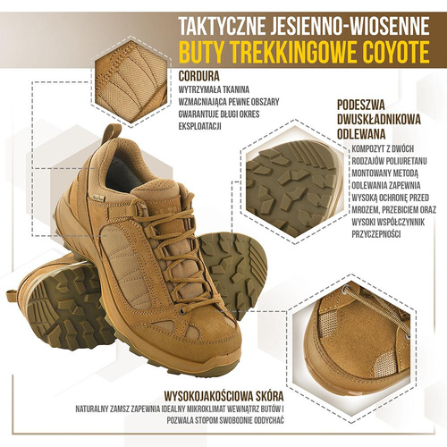 M-Tac - Trekking Boots - Coyote - 1JJ115/6TPLV