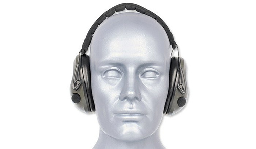 Mil-Tec Plus - Active Headphones EED - OD Green - 16243001