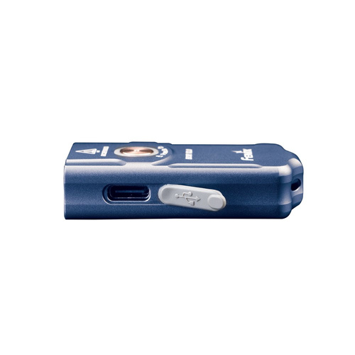  Fenix - LED-Taschenlampe E03R V2 - 500 lm - Mit 400 mAh Akku - Blau - E03RV2BL