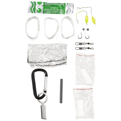 Fox Outdoor - Survival Set Parachute Cord - Black - 27118A