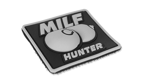 101 Inc. - 3D Aufnäher - MILF Jäger - Grau