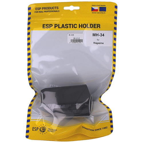 ESP - Ładownica na magazynek 9 mm Luger - Montaż do pasa UBC-03 - Czarny - MH-34 BK