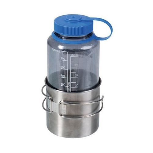 Mil-Tec - Edelstahlbecher mit klappbarem Griff - 600 ml - 14602600