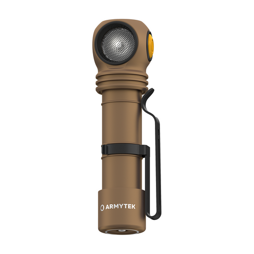 Armytek - Headlamp Wizard C2 Pro Max - Magnetic Charger - 4000 lm - 21700 - Sand - F06701CS